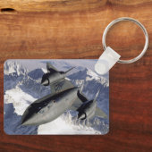 Lockheed SR-71B Blackbird Sleutelhanger (Voorkant)