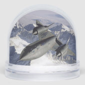 Lockheed SR-71B Blackbird Sneeuwbol (Voorkant)