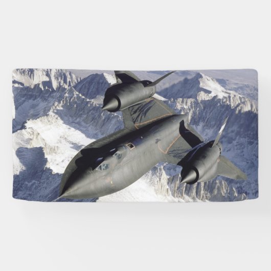Lockheed SR-71B Blackbird Spandoek (Horizontaal)