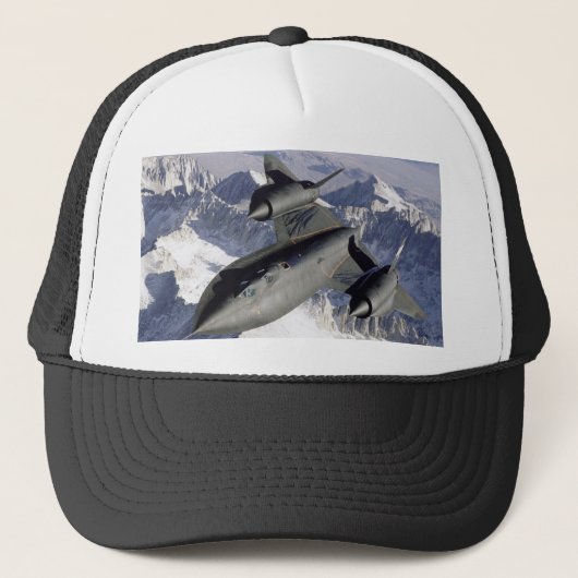 Lockheed SR-71B Blackbird Trucker Pet (Voorkant)