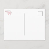 Lockheed Vega 5B, Amelia Earhart Briefkaart (Achterkant)