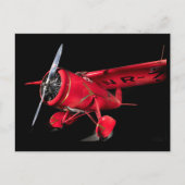 Lockheed Vega 5B, Amelia Earhart Briefkaart (Voorkant)