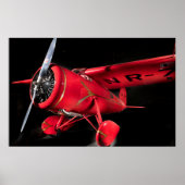 Lockheed Vega 5B, Amelia Earhart Canvas Print (Voorkant)