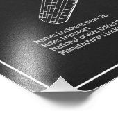 Lockheed Vega 5B - Vliegtuigplannen PD Foto Afdruk (Hoek)