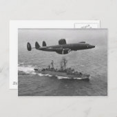 Lockheed wv-2 Super Constellatie Briefkaart (Voorkant / Achterkant)