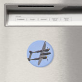 Lockhhe P-38J Bliksem a Magneet (Insitu (Vaatwasser))