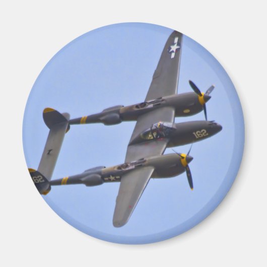 Lockhhe P-38J Bliksem a Magneet (Voorkant)
