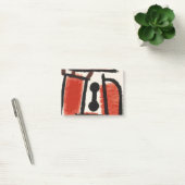 Locksmith (1940) by paul klee post-it® notes (Kantoor)