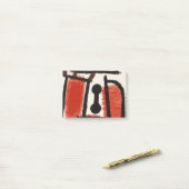 Locksmith (1940) by paul klee post-it® notes (Op bureau)