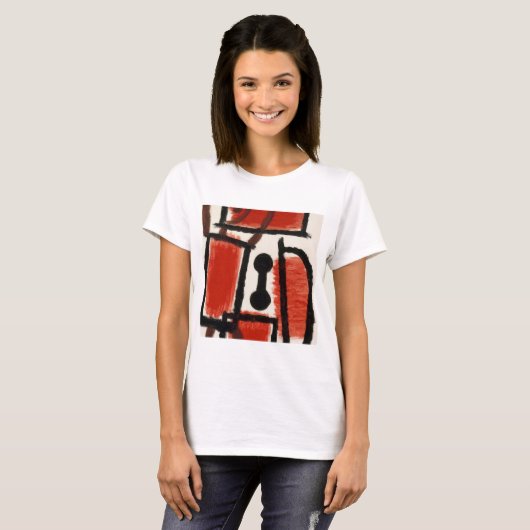 Locksmith (1940) by paul klee t-shirt (Voorkant volledig)