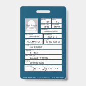 Locksmith Badge (Achterkant)