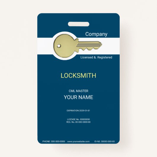 Locksmith Badge (Voorkant)