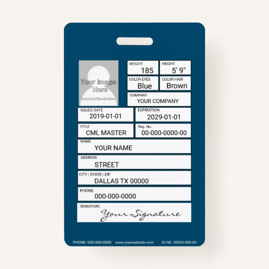 Locksmith Badge (Achterkant)