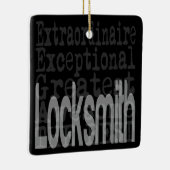 Locksmith Extraordinaire Keramisch Ornament (Rechts)