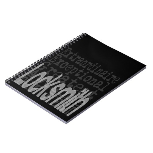 Locksmith Extraordinaire Notitieboek (Linkerzijde)