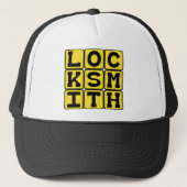 Locksmith, Master of Locks Trucker Pet (Voorkant)