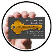 Locksmith Modern House Key Style Visitekaartje