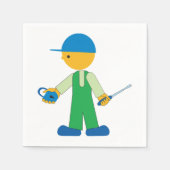 Locksmith Paper Napkins Servet (Voorkant)