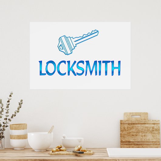 Locksmith Poster (Keuken)