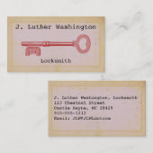  Locksmith Professional Visitekaartjes (Voorkant / Achterkant)