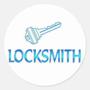 Locksmith Ronde Sticker