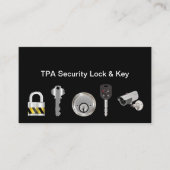 Locksmith Security Products Visitekaartjes (Voorkant)