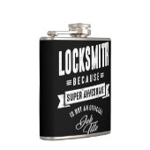 Locksmith Work Title Cadeau Heupfles (Rechts)