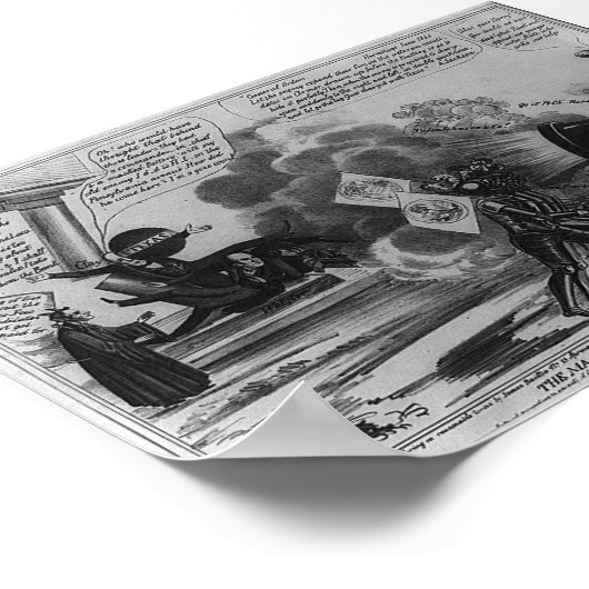 Loco-Foco strategie TX Annexation Poster (Hoek)