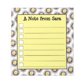 Loco Moco Hawaiian Cuisine Food Rice Hamburger Egg Notitieblok (Voorkant)