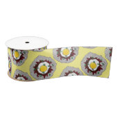 Loco Moco Hawaiian Cuisine Food Rice Hamburger Egg Satijnen Lint (Spoel)