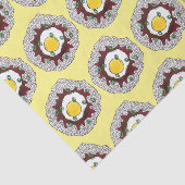 Loco Moco Hawaiian Cuisine Food Rice Hamburger Egg Tissuepapier (Detail)