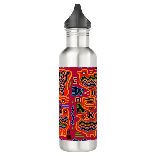 Loco Pajaros con Dos Cabezas Waterfles (Links)