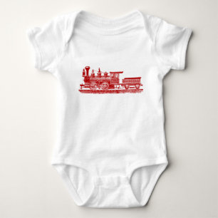 Locomotief 02 - Robijn Rood Romper