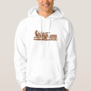 Locomotief 02 - Walnootbruin Hoodie