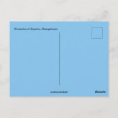 Locomotief bij Scranton Pennsylvania Briefkaart (Achterkant)