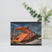 locomotief briefkaart (Staand voorkant)