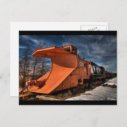 locomotief briefkaart (Voorkant / Achterkant)