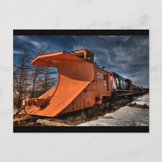 locomotief briefkaart (Voorkant)