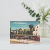  locomotief Briefkaart (Staand voorkant)