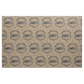  locomotief Burlap Stof (Fat Quarter)