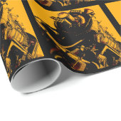  locomotief cadeaupapier (Rol Hoek)