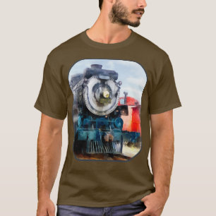 Locomotief en Caboose T-shirt