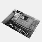 Locomotief Engineer en Conductor  Railroad Deurmat (Schuin)