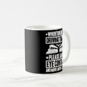 Locomotief Engineer Verplaatsingstreinbestuurder Koffiemok (Voorkant rechts)