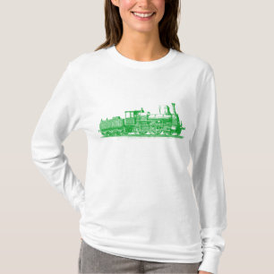 Locomotief - Groen gras T-shirt