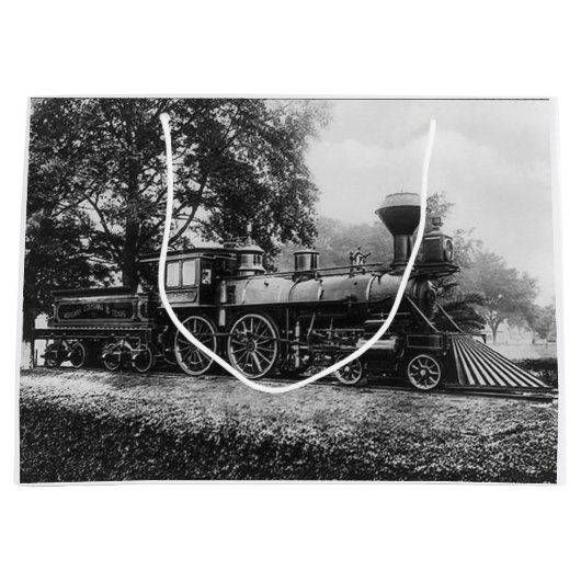 locomotief groot cadeauzakje (Voorkant)