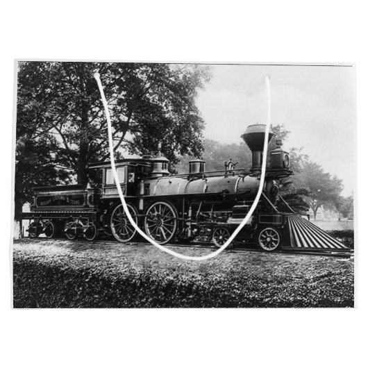 locomotief groot cadeauzakje (Achterkant)