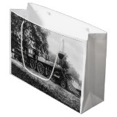 locomotief groot cadeauzakje (Voorkant Gekanteld)