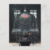Locomotief in Changhua Roundhouse, Taiwan Briefkaart (Voorkant)