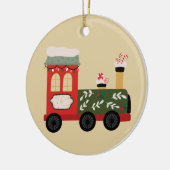 locomotief keramisch ornament (Links)